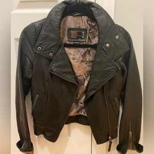 Mackage Leather Jacket- XXS